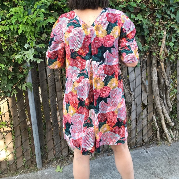 Halogen Plus Size Multicolor Mini Dress - Picture 4 of 11